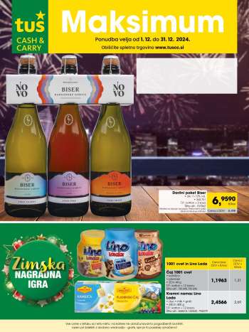Tuš Cash & Carry katalog - 1.12.2024 - 31.12.2024.