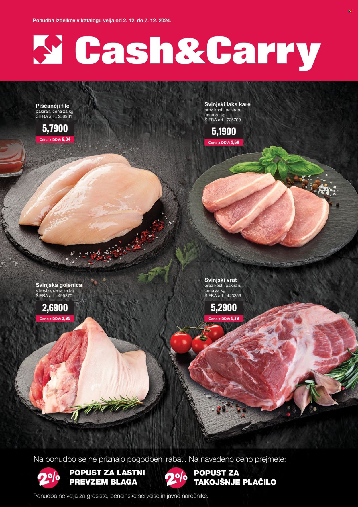 Mercator Cash & Carry katalog - 2.12.2024 - 7.12.2024. Stran 1