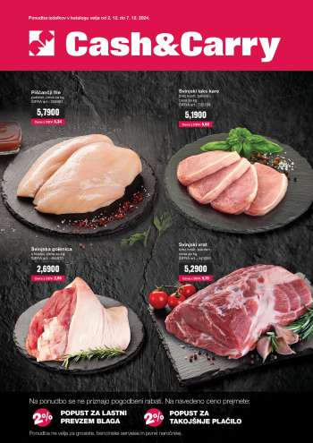 Mercator Cash & Carry katalog - 2.12.2024 - 7.12.2024.