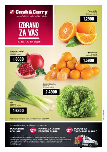 Mercator Cash & Carry katalog - 2.12.2024 - 7.12.2024.