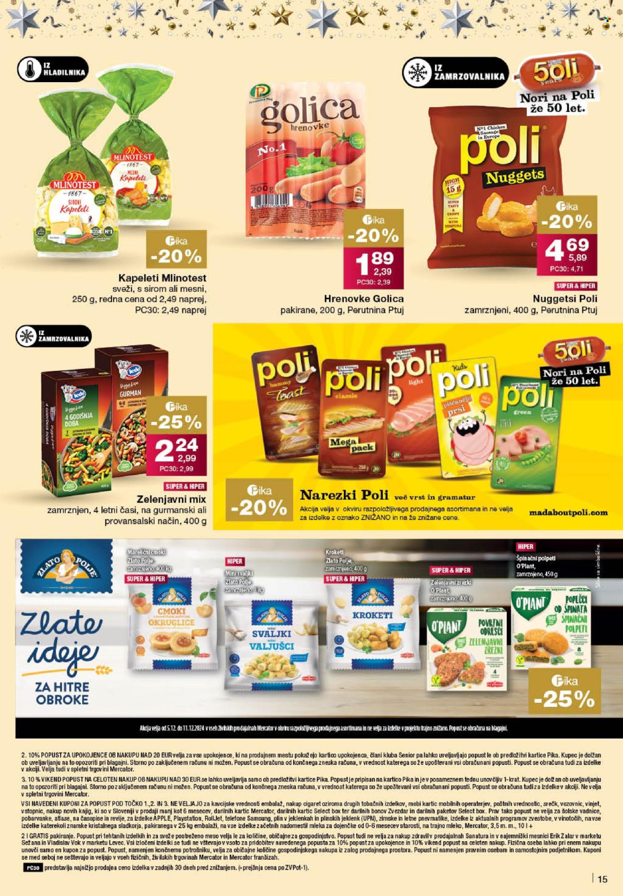 Mercator katalog - 5.12.2024 - 11.12.2024. Stran 15