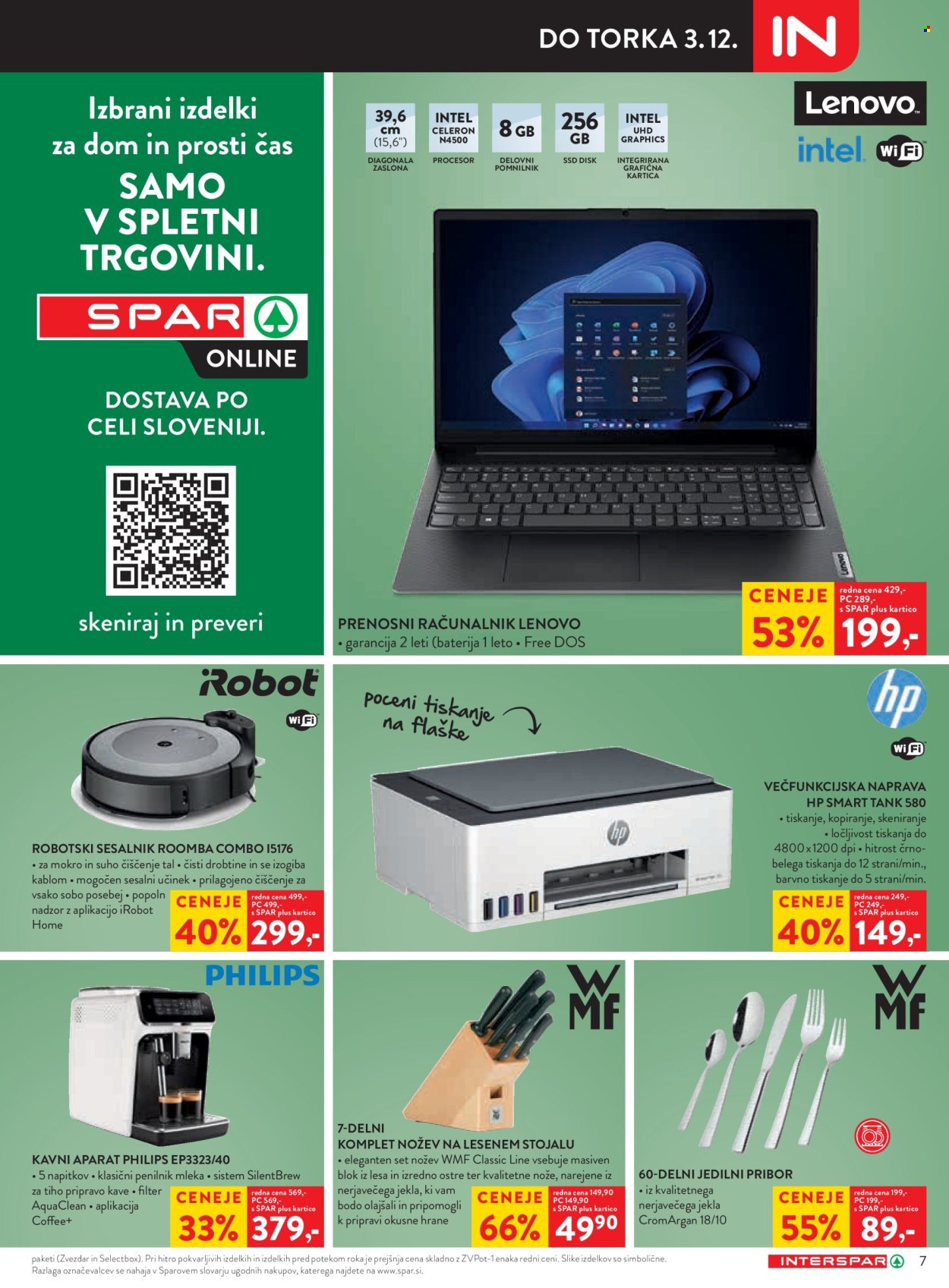 INTERSPAR katalog - 20.11.2024 - 3.12.2024. Stran 7