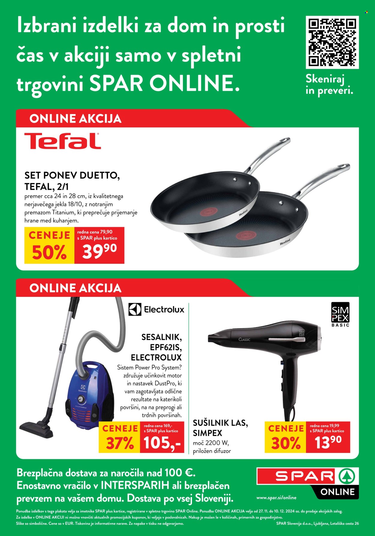 SPAR katalog - 27.11.2024 - 10.12.2024. Stran 1