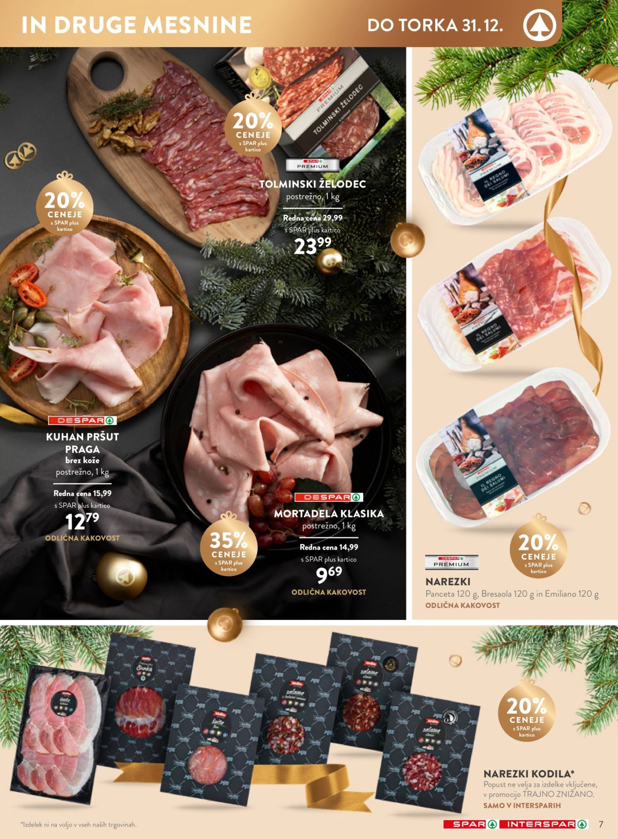 SPAR katalog - 4.12.2024 - 31.12.2024. Stran 7