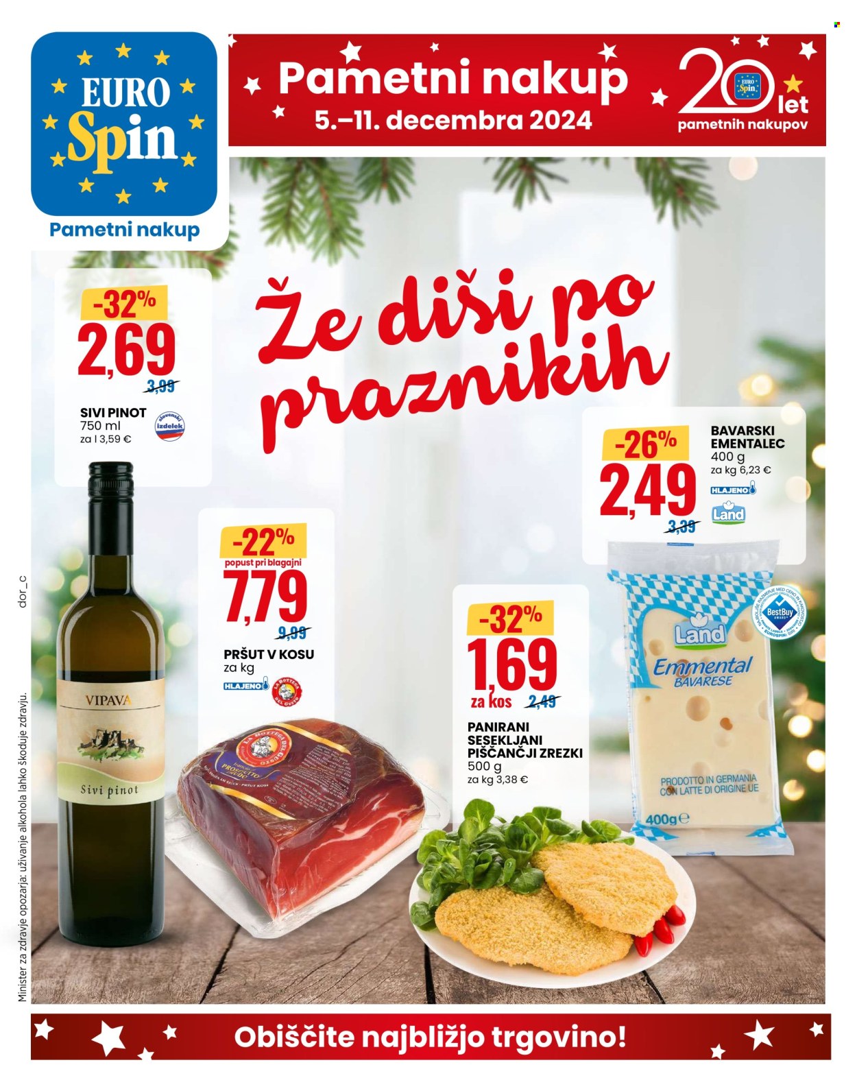 EuroSpin katalog - 5.12.2024 - 11.12.2024. Stran 1