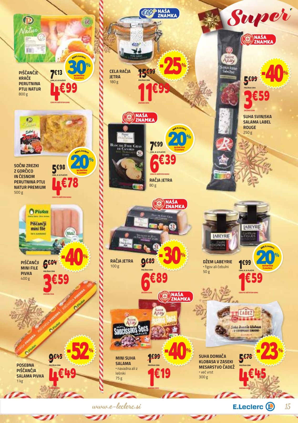 E.Leclerc katalog - 4.12.2024 - 14.12.2024. Stran 15