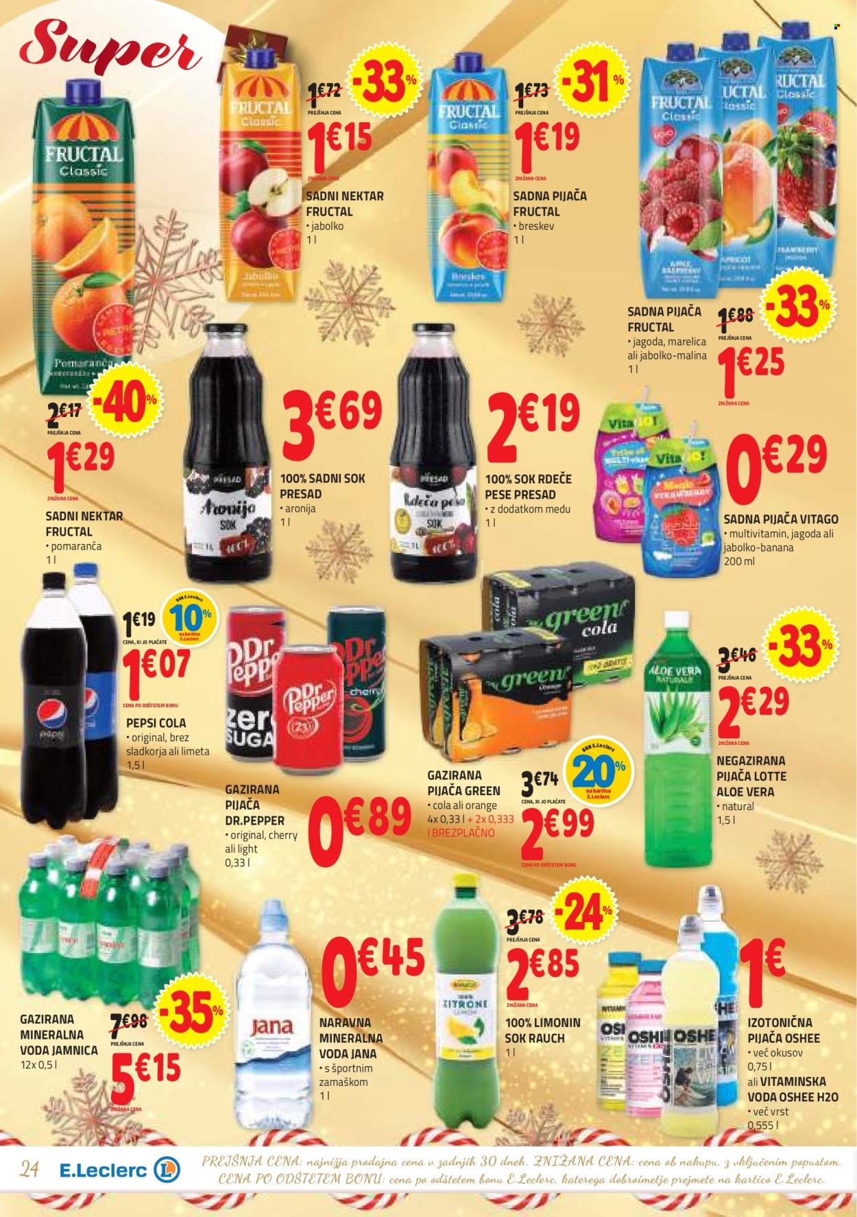 E.Leclerc katalog - 4.12.2024 - 14.12.2024. Stran 24
