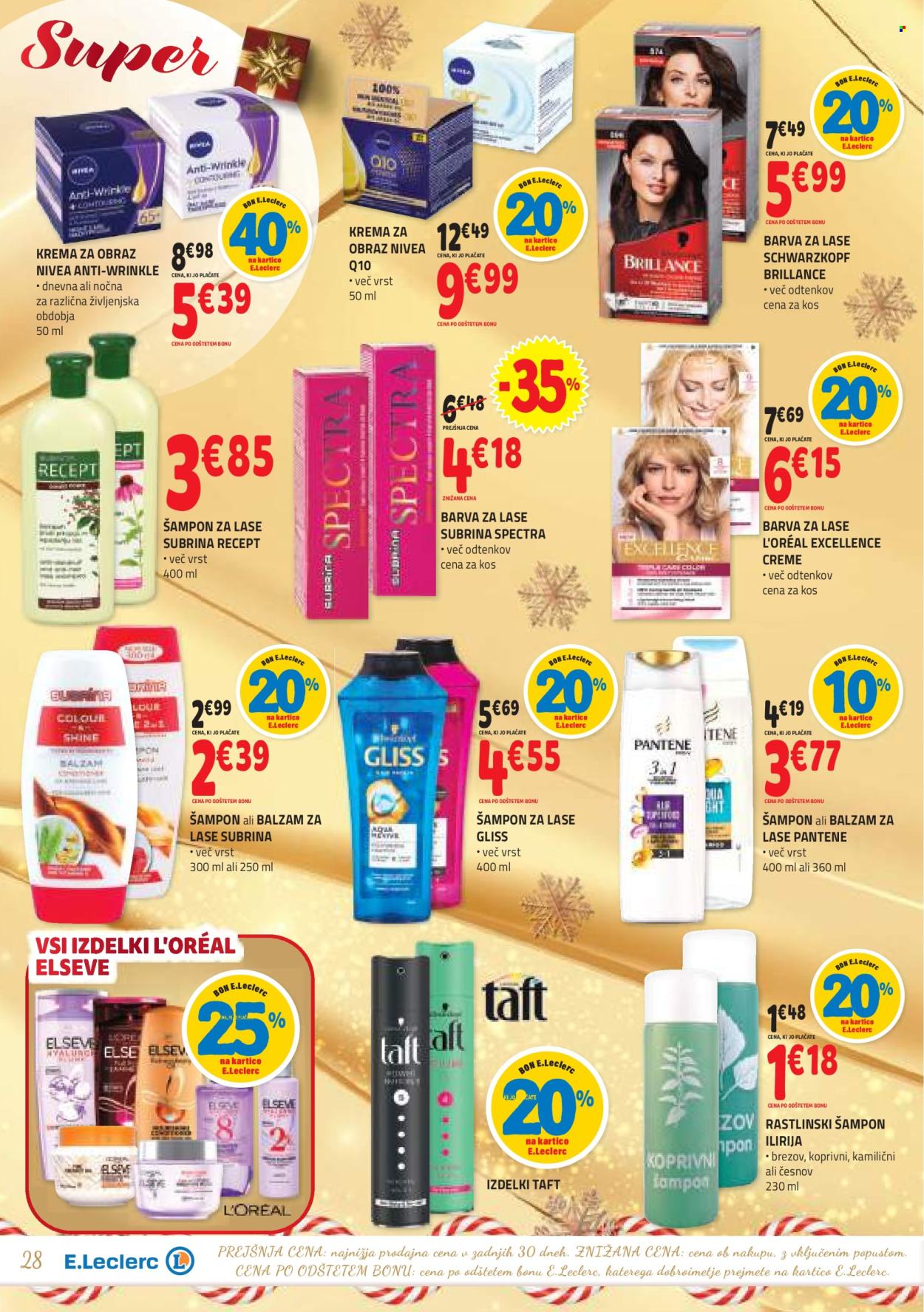 E.Leclerc katalog - 4.12.2024 - 14.12.2024. Stran 28