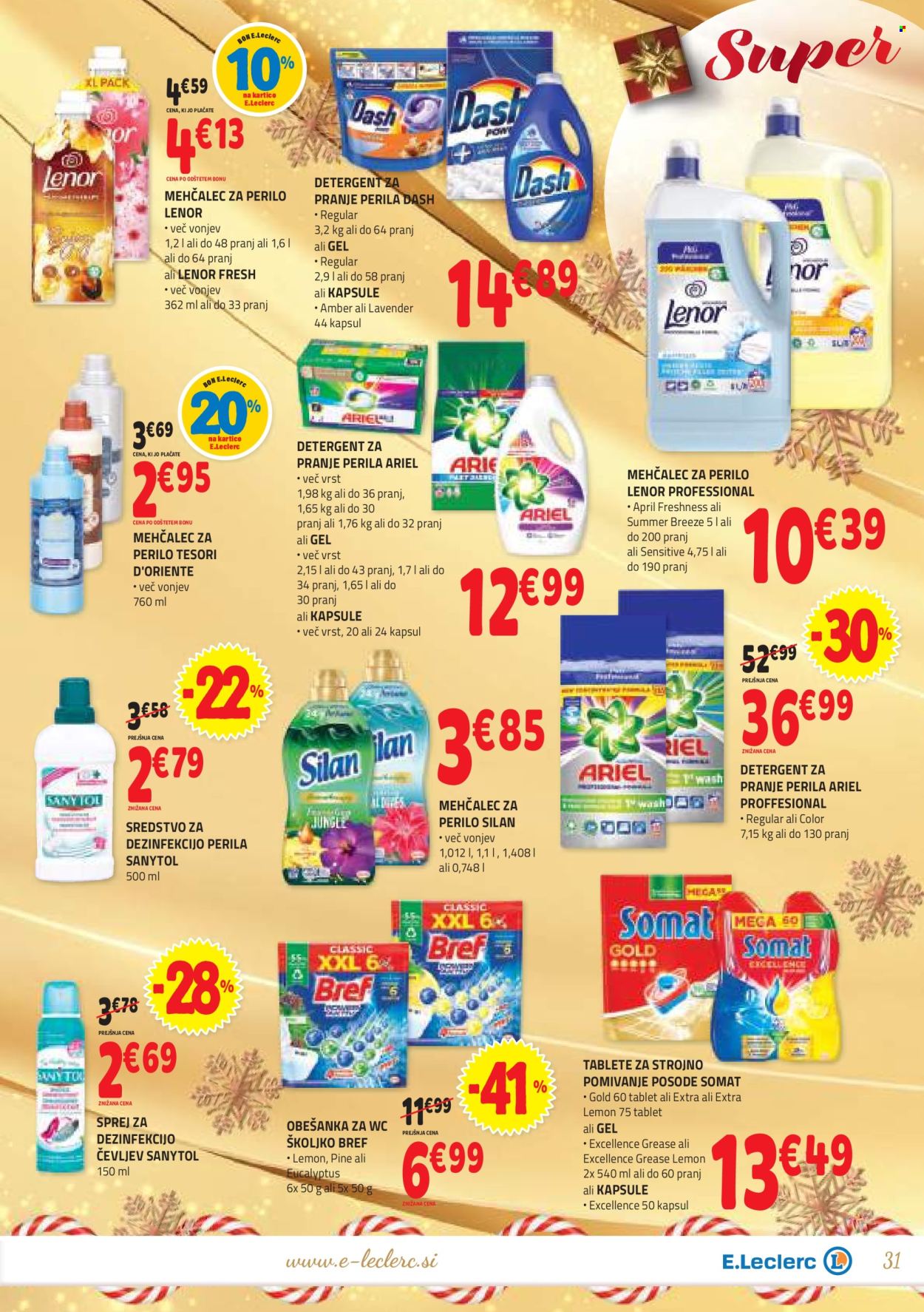 E.Leclerc katalog - 4.12.2024 - 14.12.2024. Stran 31