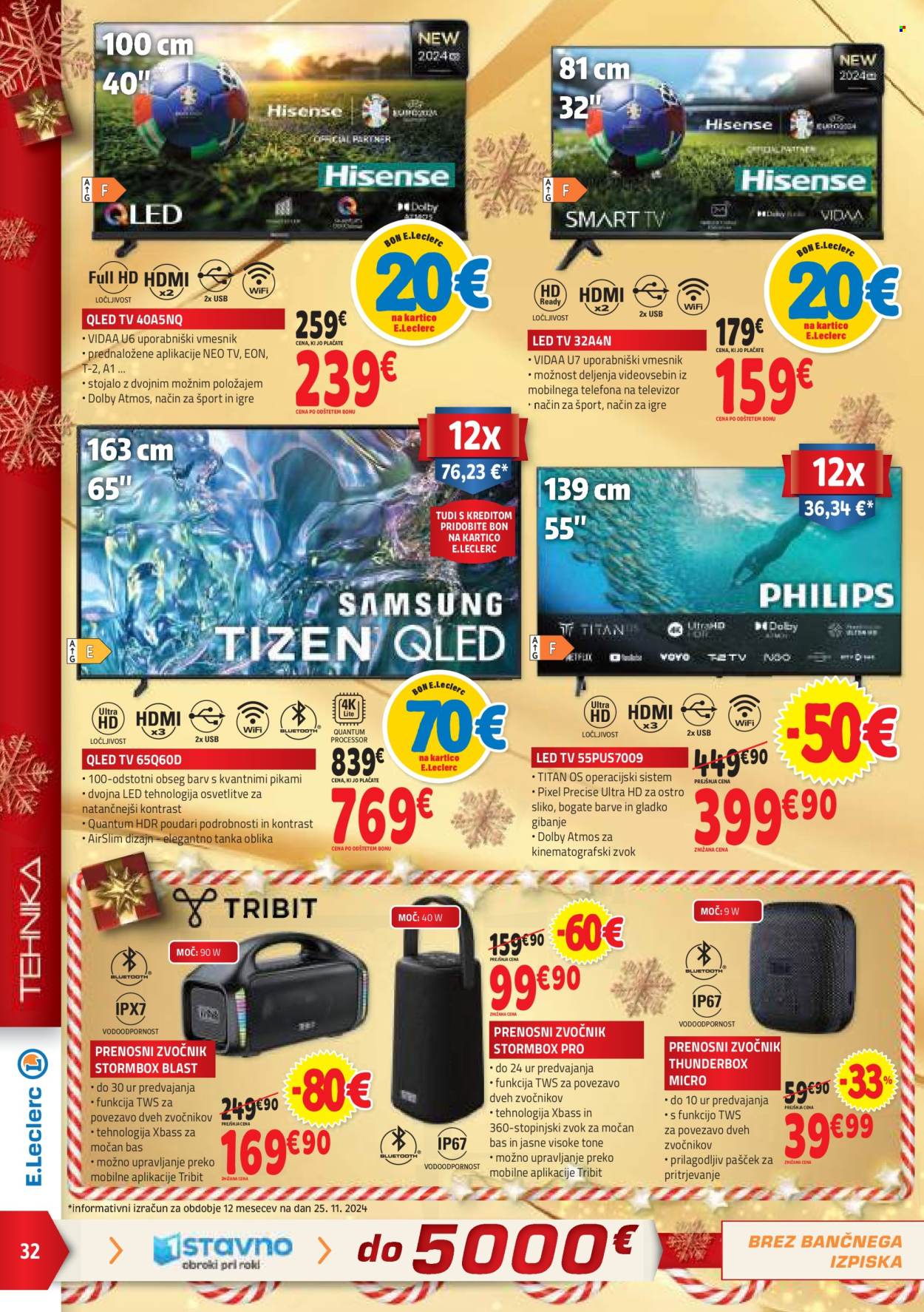 E.Leclerc katalog - 4.12.2024 - 14.12.2024. Stran 32