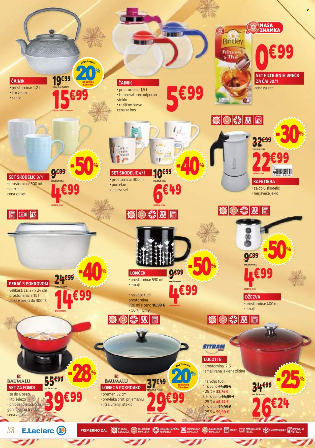 E.Leclerc katalog - 4.12.2024 - 14.12.2024. Stran 38
