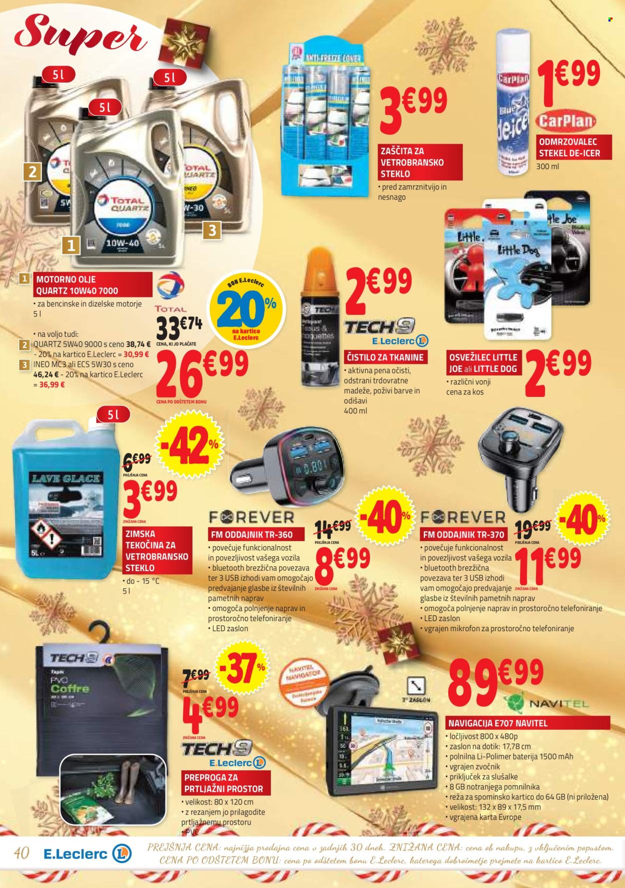 E.Leclerc katalog - 4.12.2024 - 14.12.2024. Stran 40