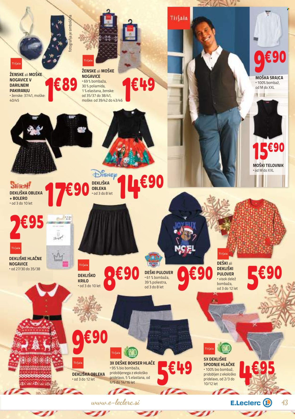 E.Leclerc katalog - 4.12.2024 - 14.12.2024. Stran 43