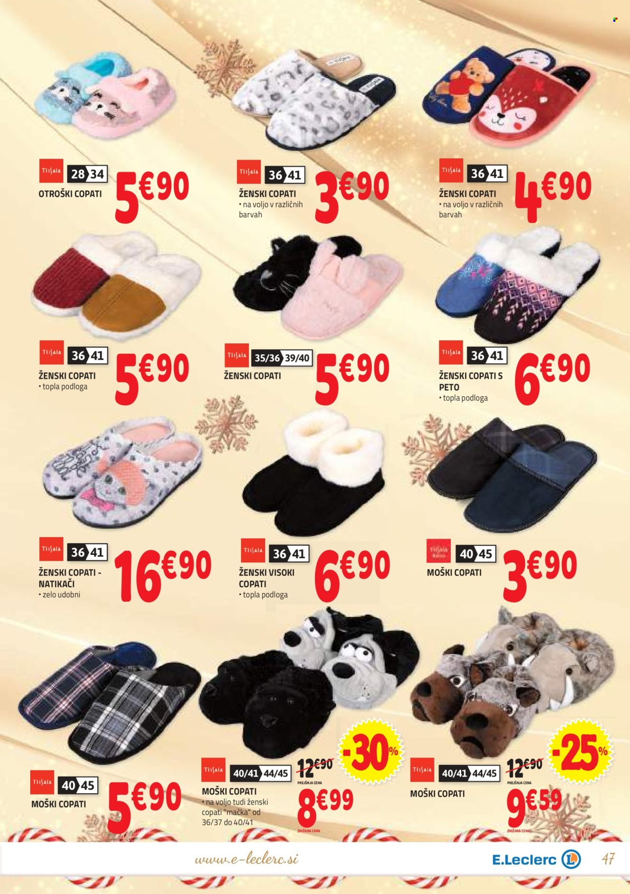E.Leclerc katalog - 4.12.2024 - 14.12.2024. Stran 47