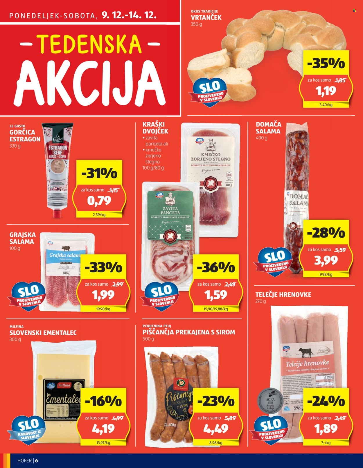 Hofer katalog - 5.12.2024 - 14.12.2024. Stran 6