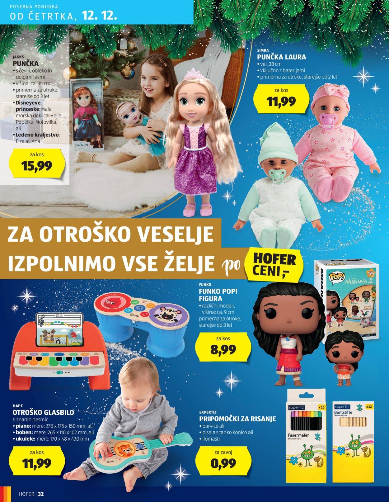 Hofer katalog - 5.12.2024 - 14.12.2024. Stran 32