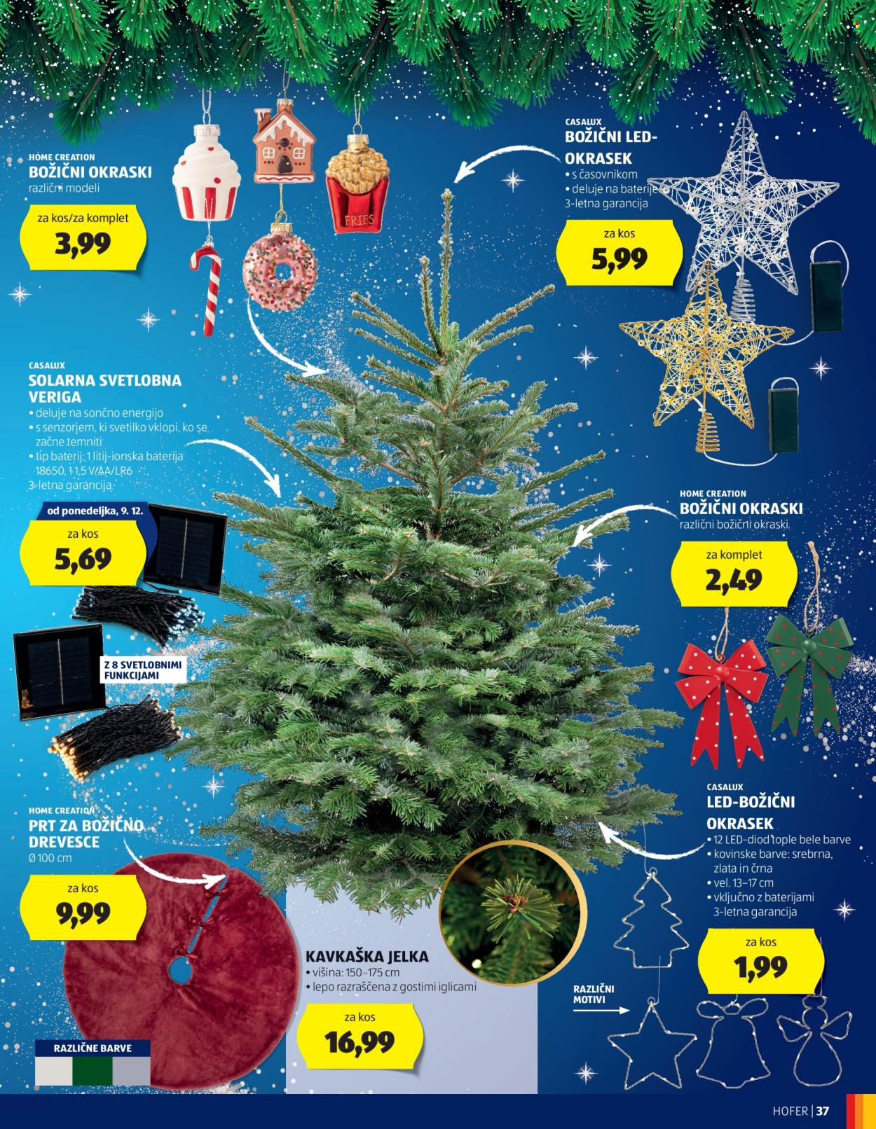 Hofer katalog - 5.12.2024 - 14.12.2024. Stran 37