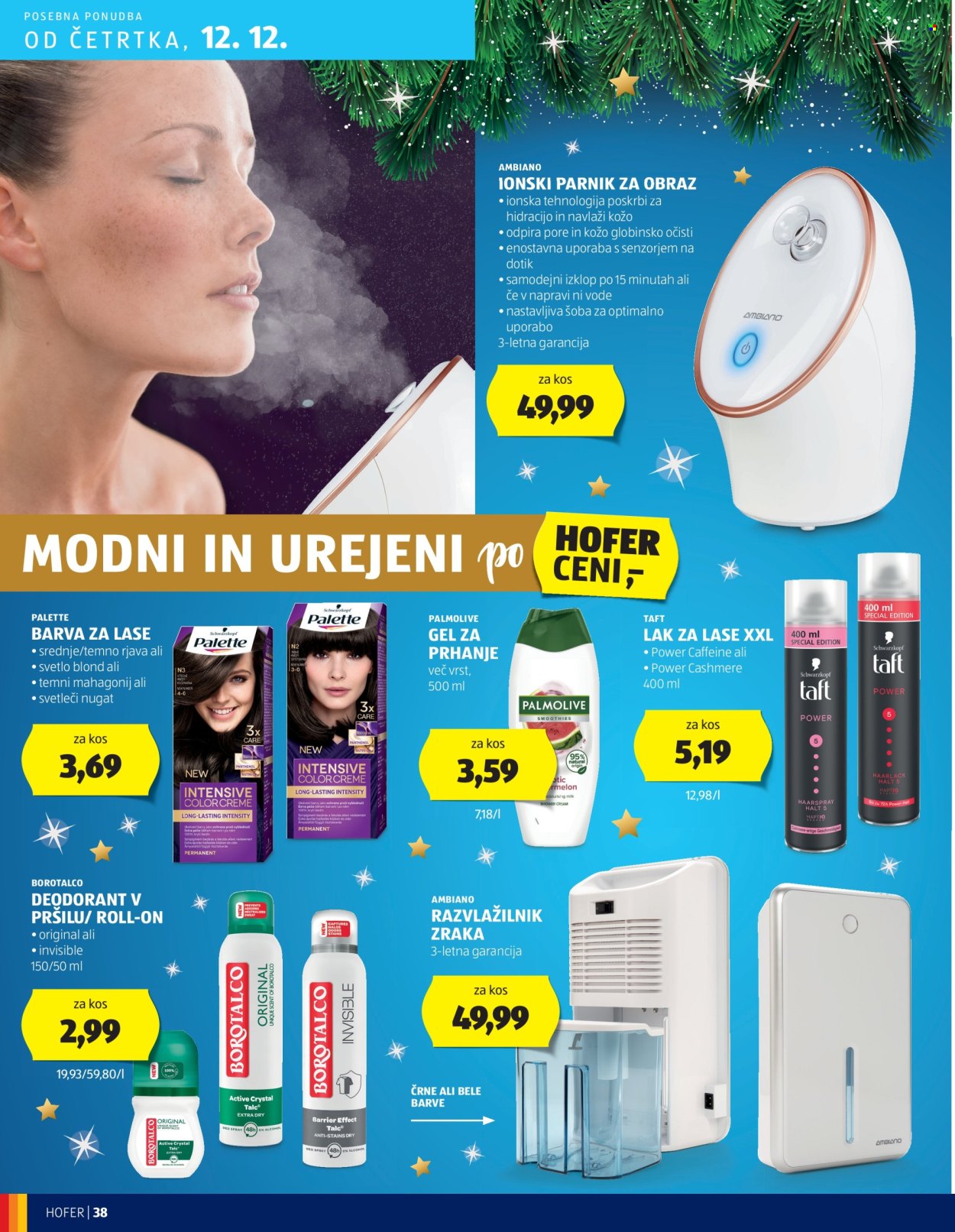 Hofer katalog - 5.12.2024 - 14.12.2024. Stran 38
