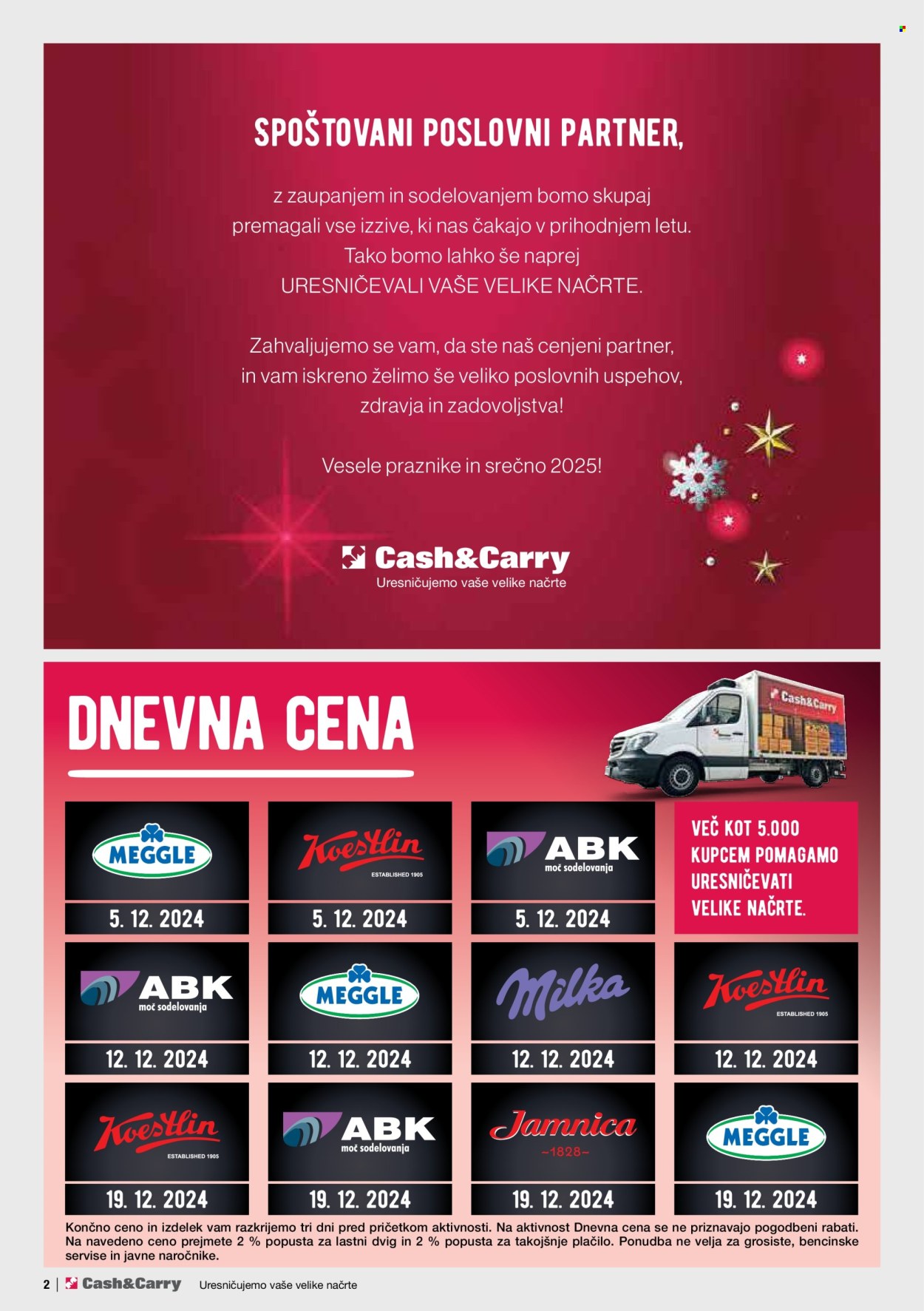 Mercator Cash & Carry katalog - 1.12.2024 - 31.12.2024. Stran 2