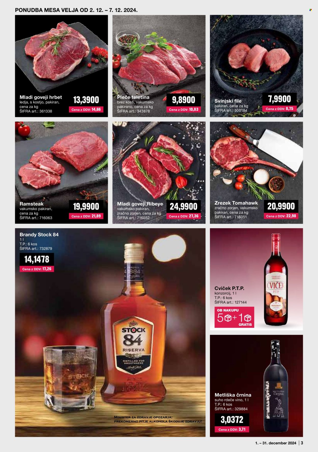 Mercator Cash & Carry katalog - 1.12.2024 - 31.12.2024. Stran 3