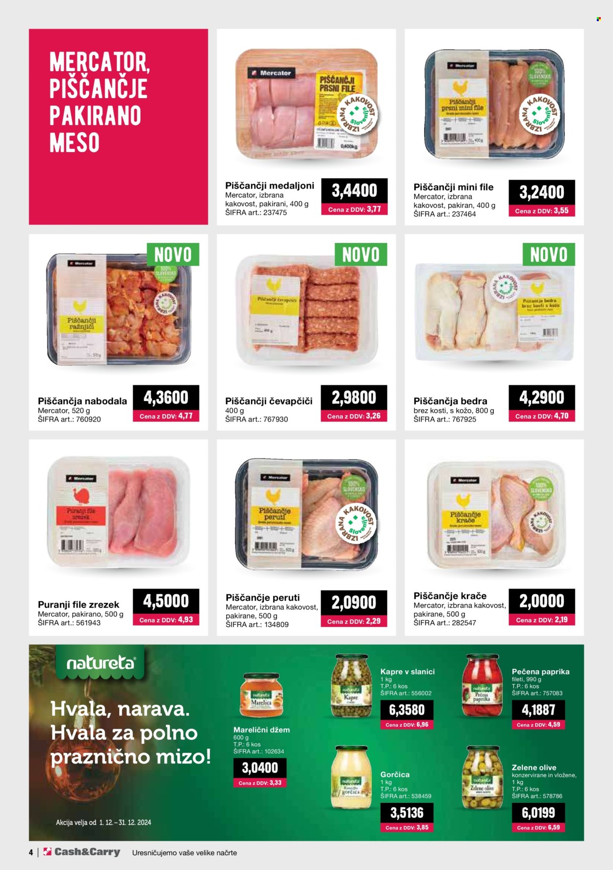 Mercator Cash & Carry katalog - 1.12.2024 - 31.12.2024. Stran 4