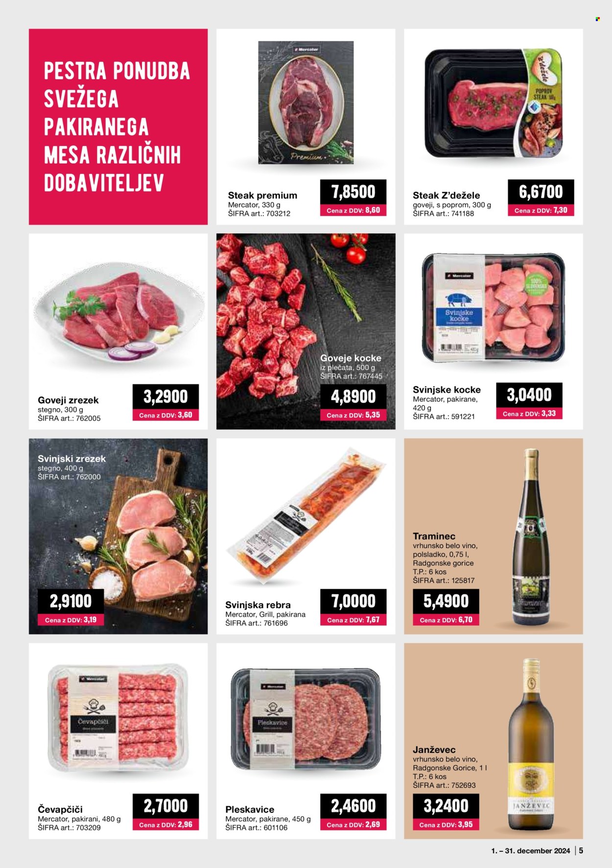 Mercator Cash & Carry katalog - 1.12.2024 - 31.12.2024. Stran 5