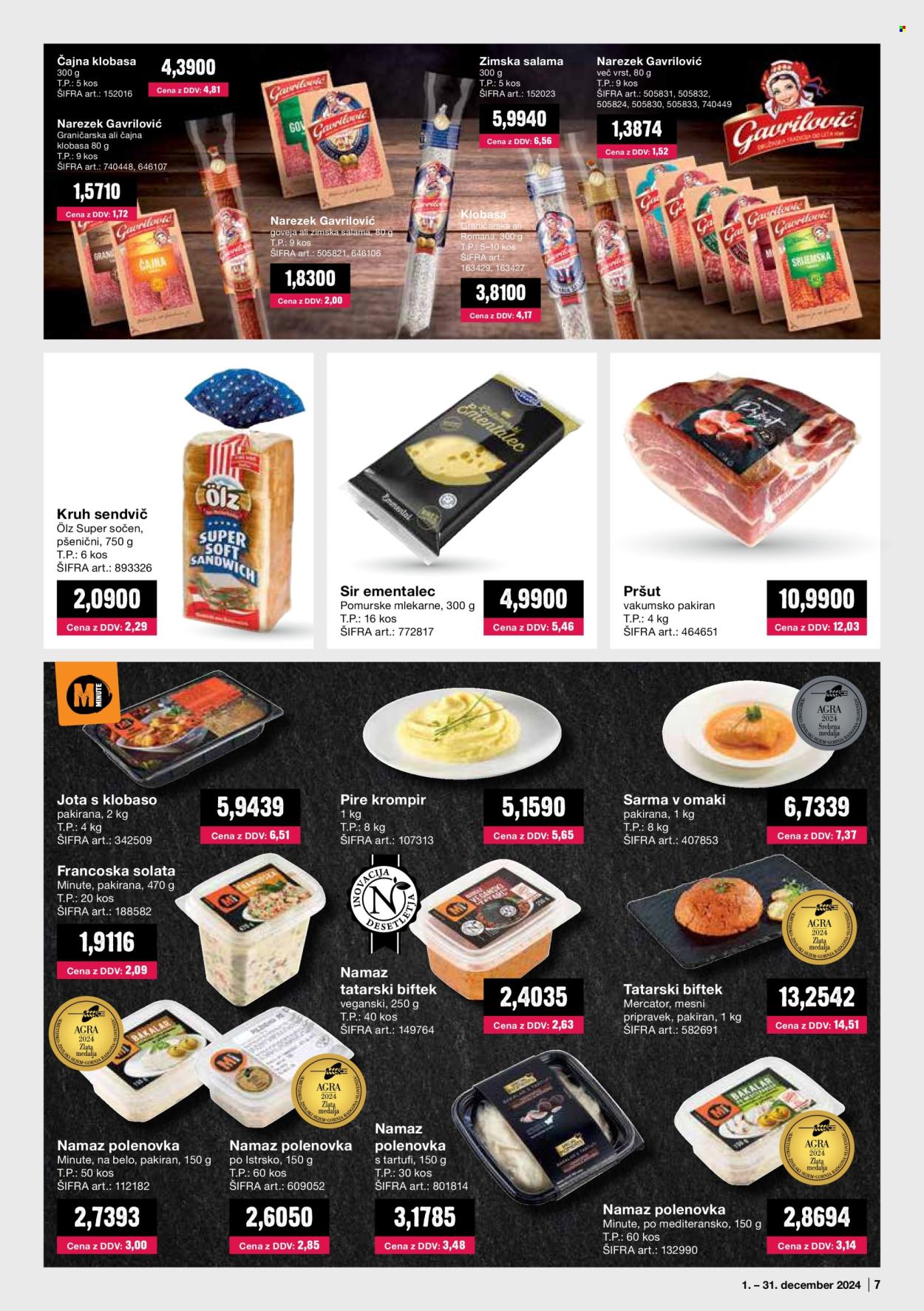 Mercator Cash & Carry katalog - 1.12.2024 - 31.12.2024. Stran 7