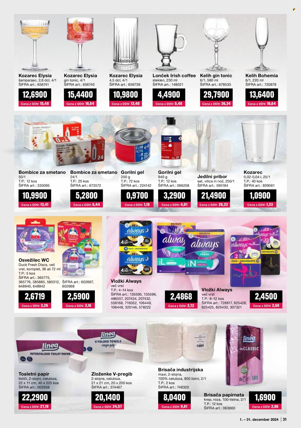 Mercator Cash & Carry katalog - 1.12.2024 - 31.12.2024. Stran 31