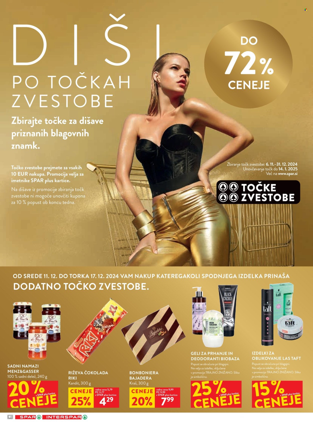 SPAR katalog - 11.12.2024 - 24.12.2024. Stran 9