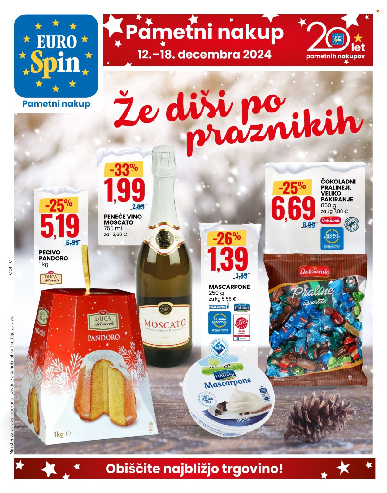 EuroSpin katalog - 12.12.2024 - 18.12.2024. Stran 1
