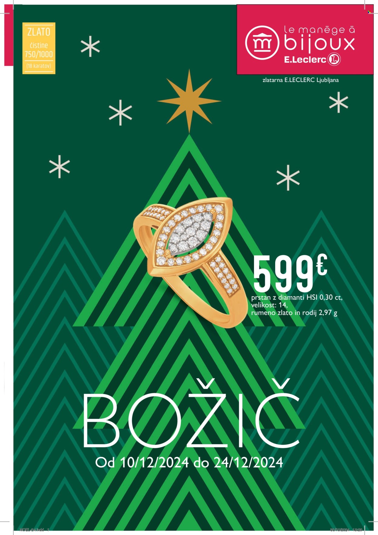 E.Leclerc katalog - 10.12.2024 - 24.12.2024. Stran 1