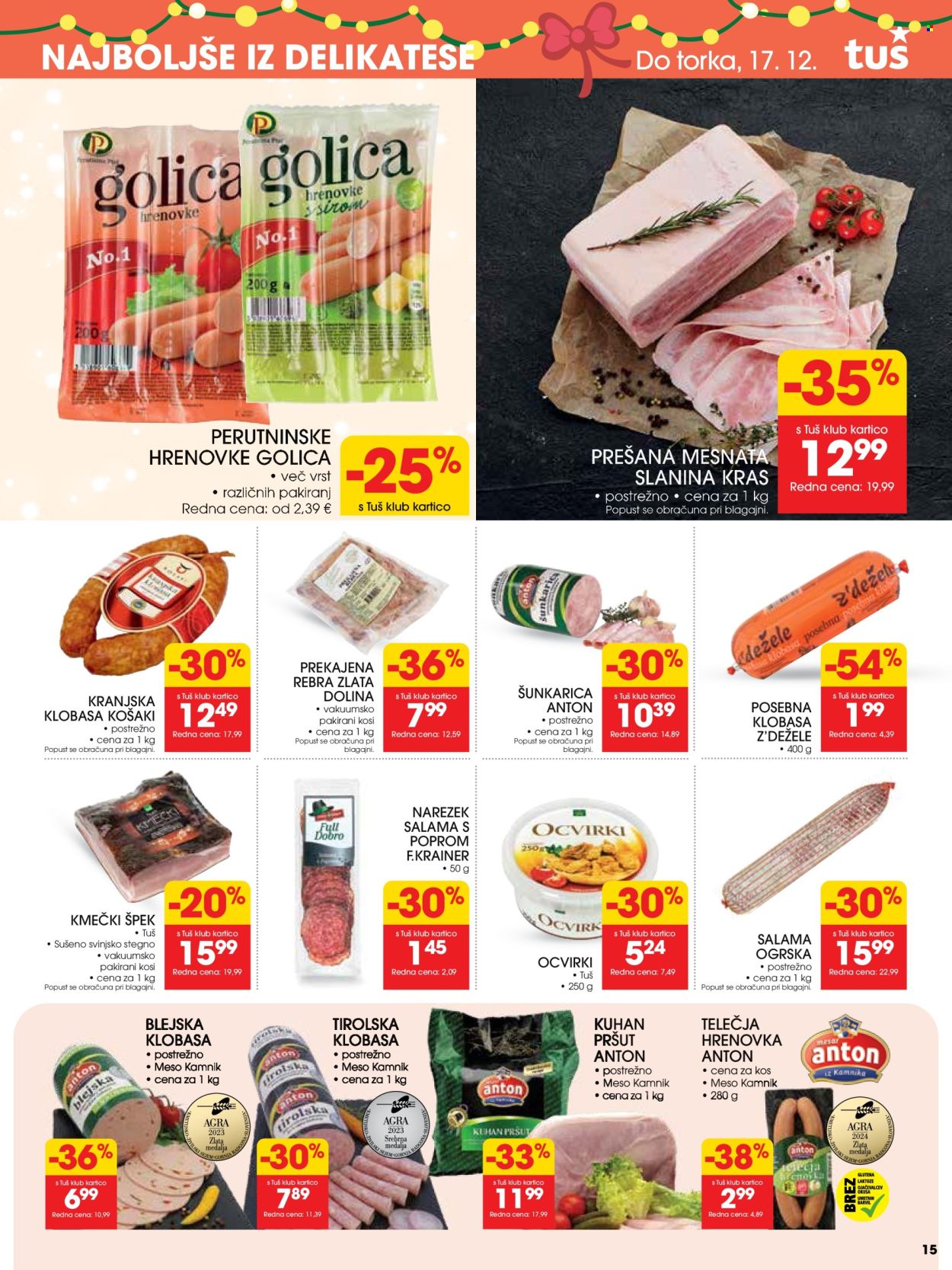 Tuš katalog - 11.12.2024 - 17.12.2024. Stran 15