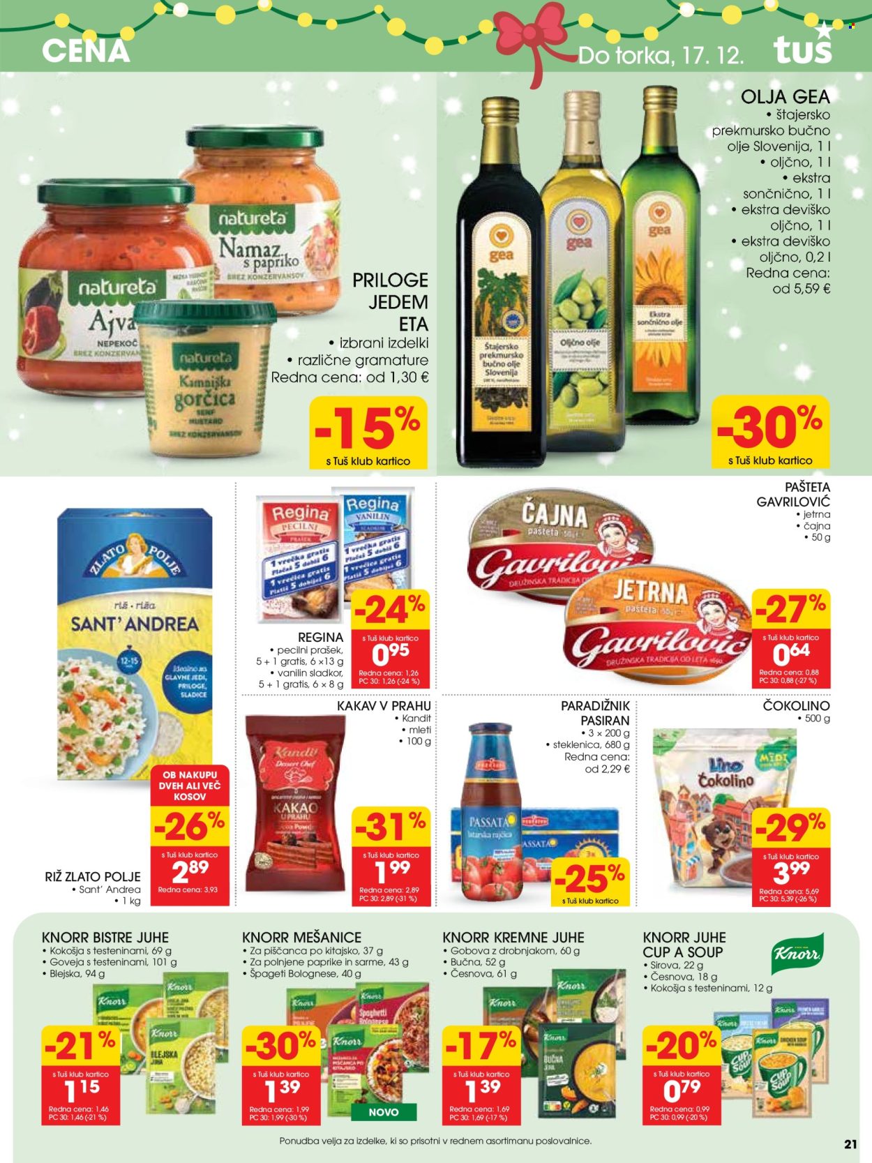 Tuš katalog - 11.12.2024 - 17.12.2024. Stran 21