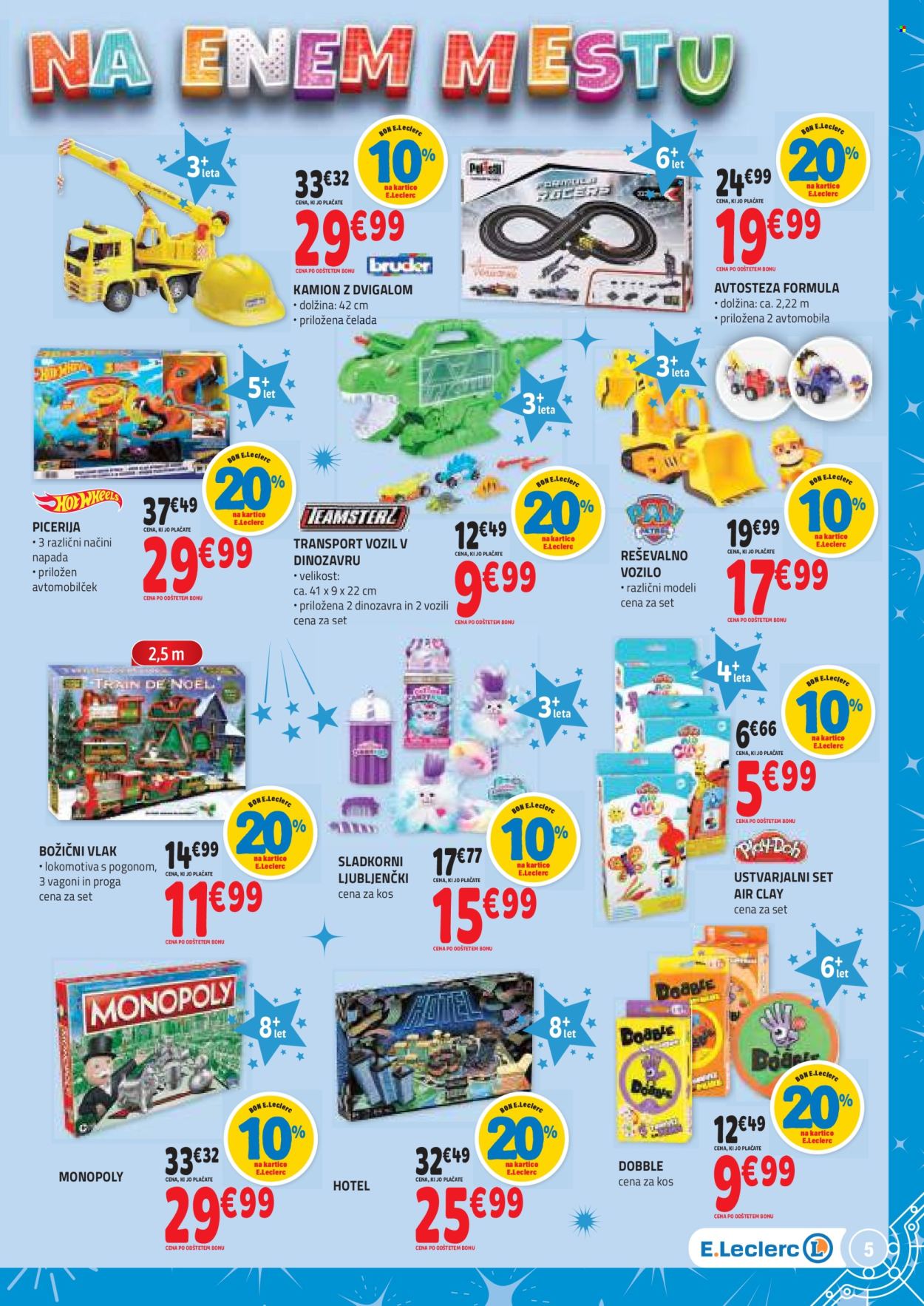E.Leclerc katalog - 11.12.2024 - 21.12.2024. Stran 5