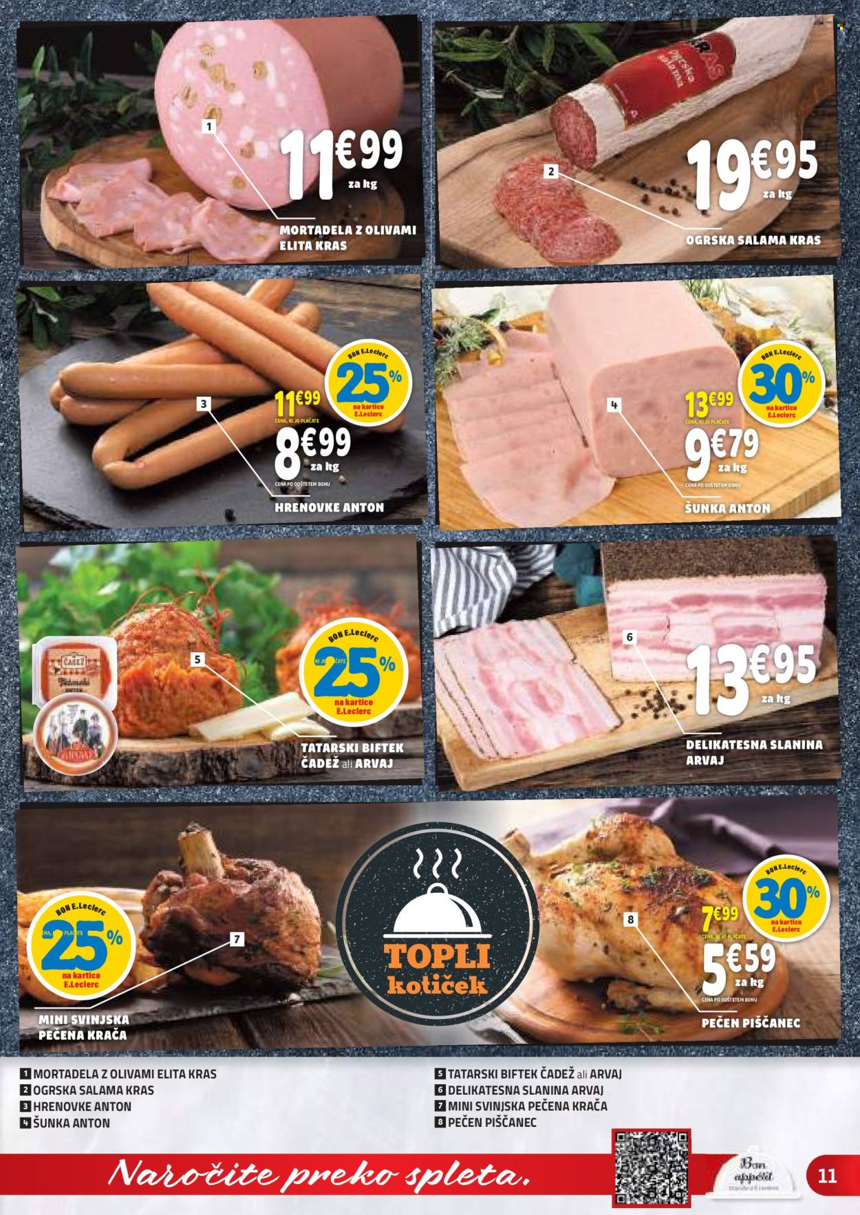 E.Leclerc katalog - 11.12.2024 - 21.12.2024. Stran 11