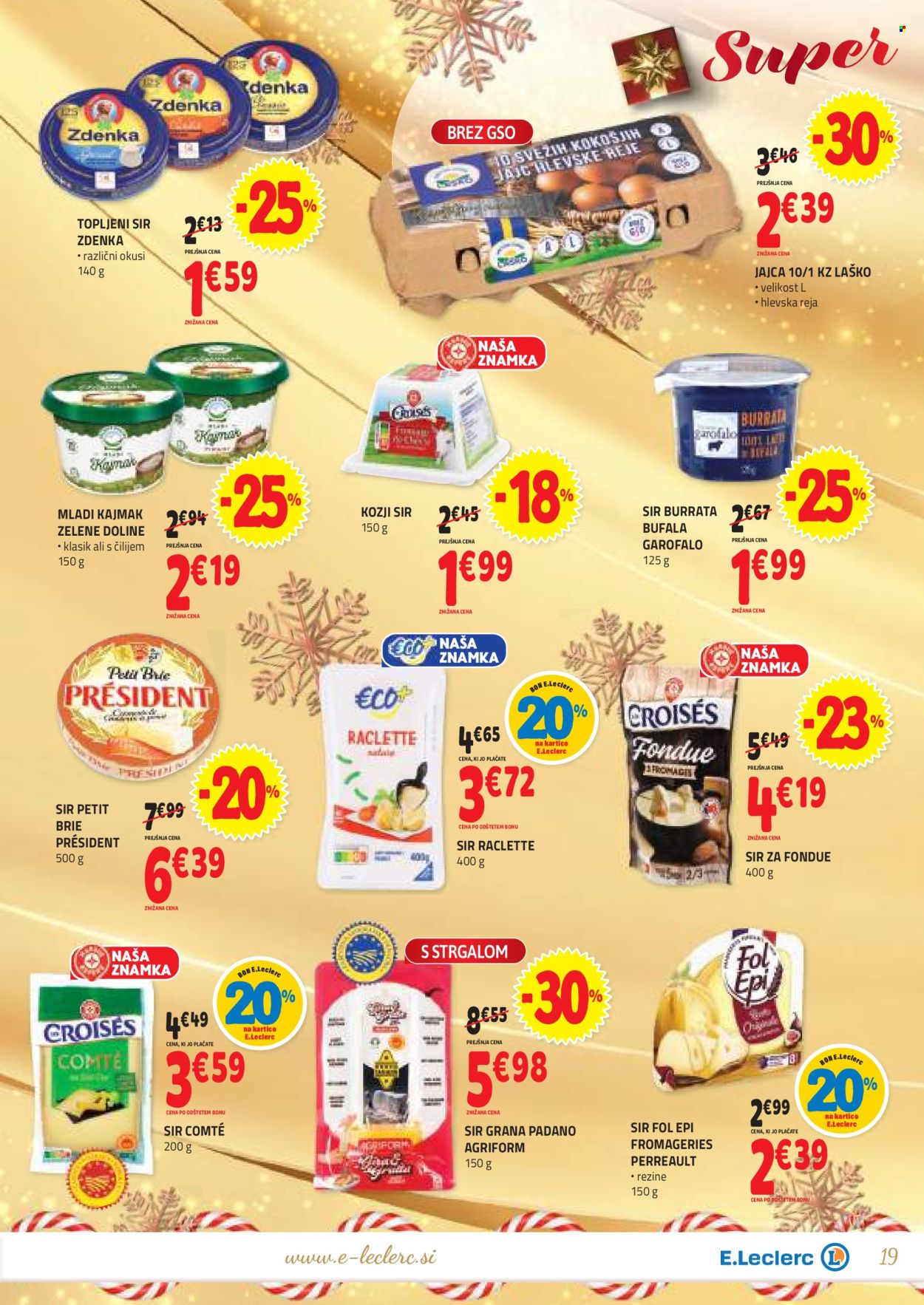 E.Leclerc katalog - 11.12.2024 - 21.12.2024. Stran 19