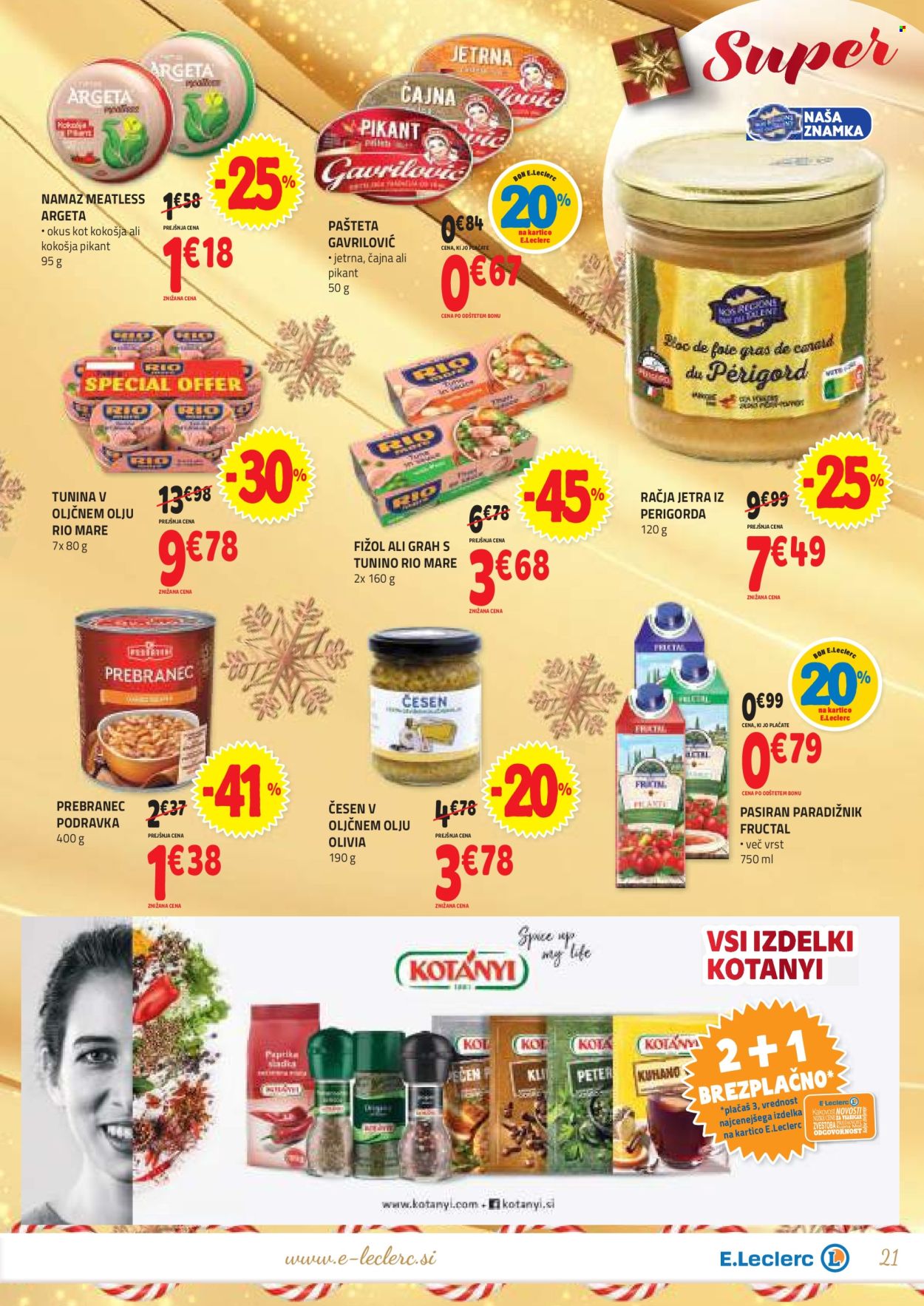 E.Leclerc katalog - 11.12.2024 - 21.12.2024. Stran 21