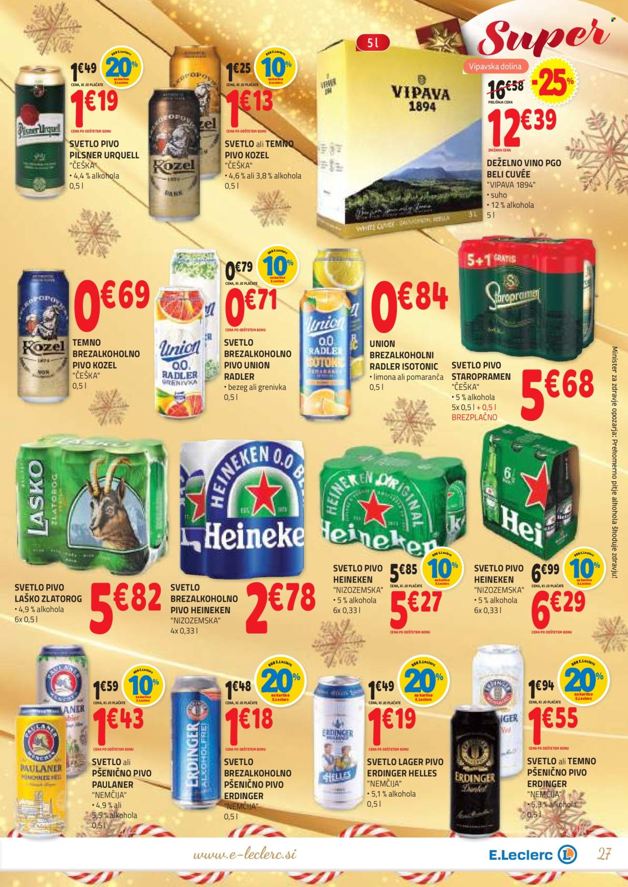 E.Leclerc katalog - 11.12.2024 - 21.12.2024. Stran 27