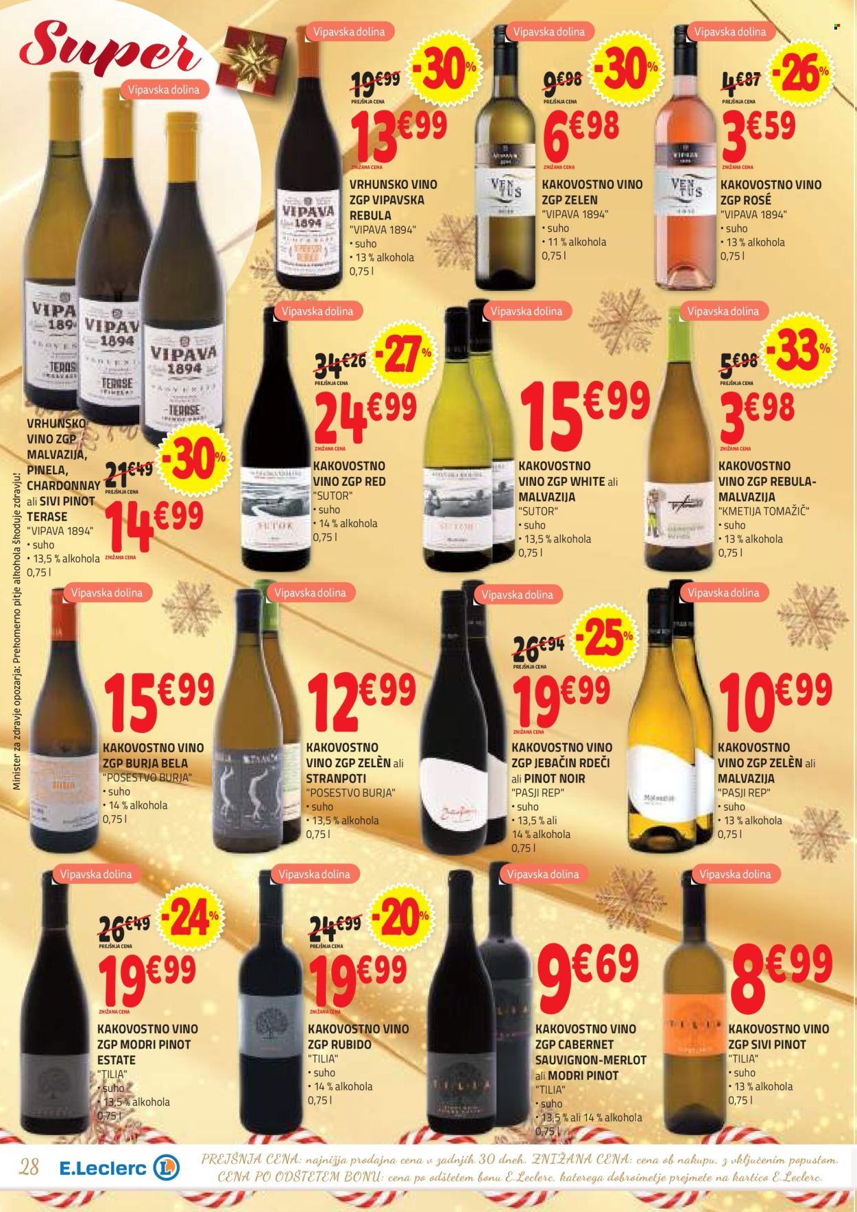 E.Leclerc katalog - 11.12.2024 - 21.12.2024. Stran 28