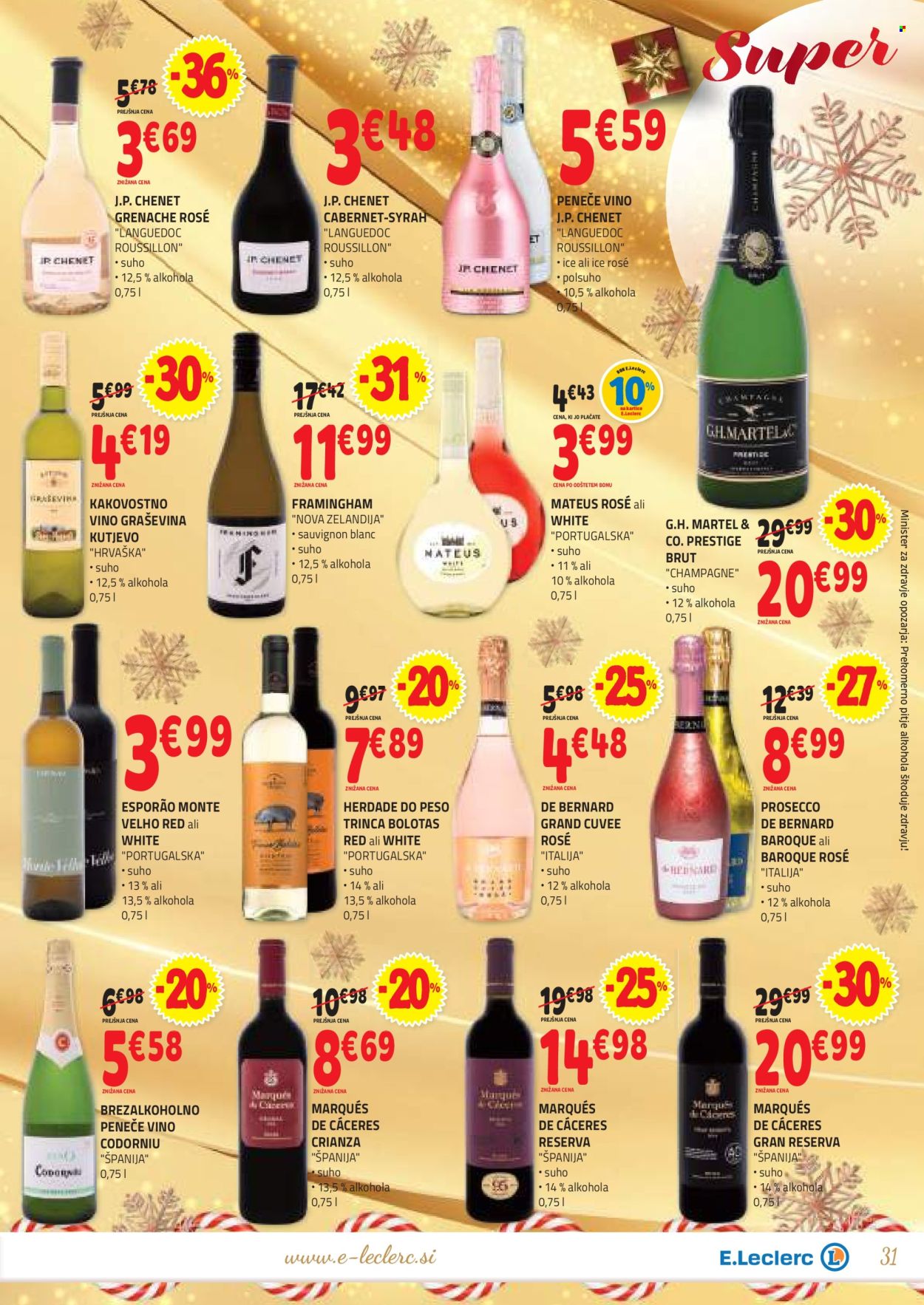 E.Leclerc katalog - 11.12.2024 - 21.12.2024. Stran 31