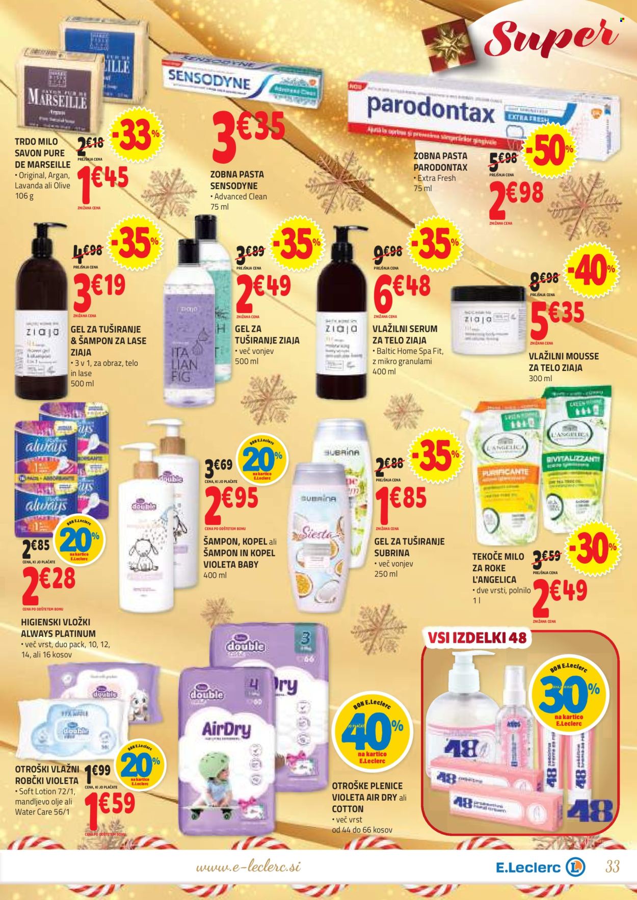 E.Leclerc katalog - 11.12.2024 - 21.12.2024. Stran 33