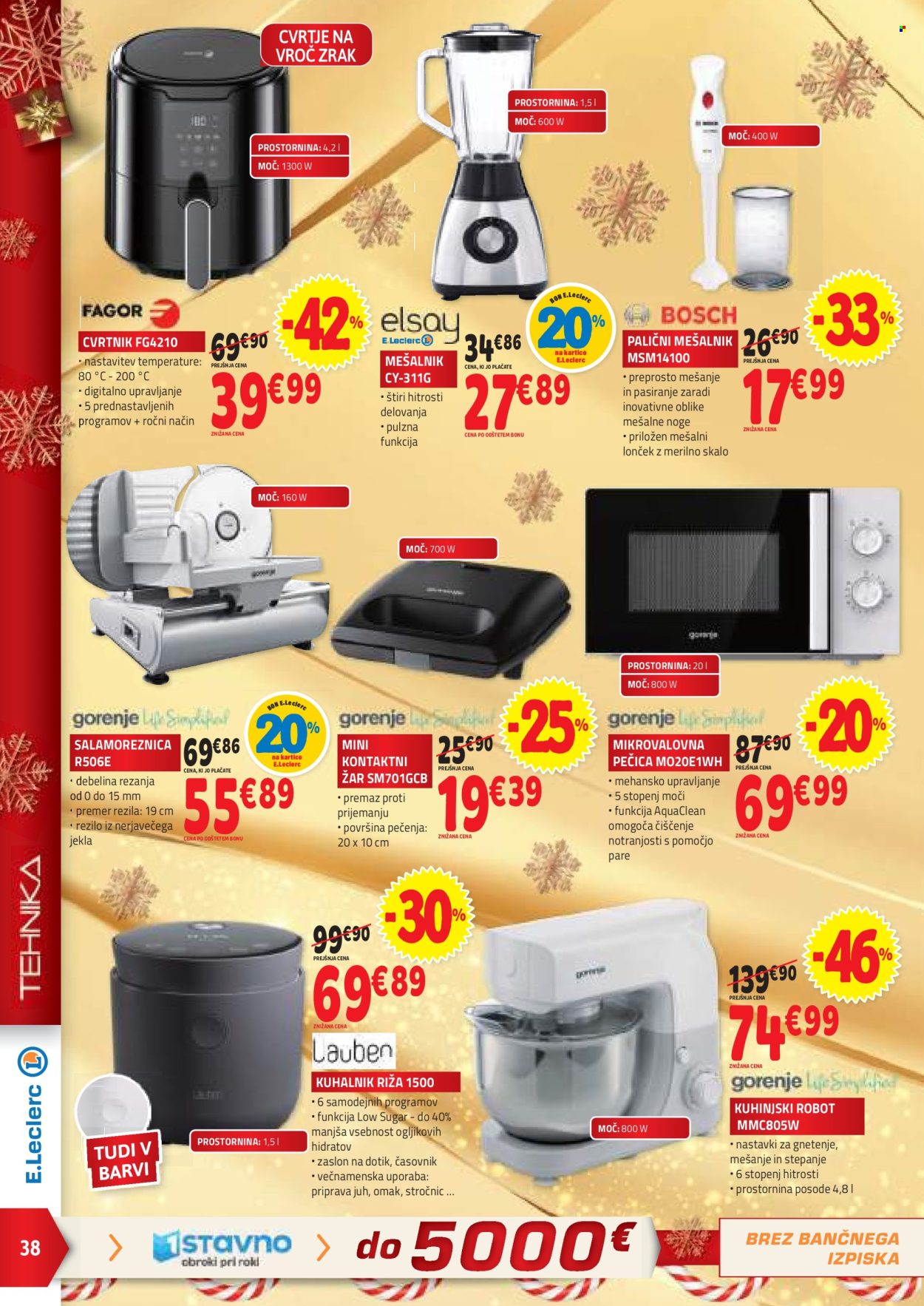 E.Leclerc katalog - 11.12.2024 - 21.12.2024. Stran 38
