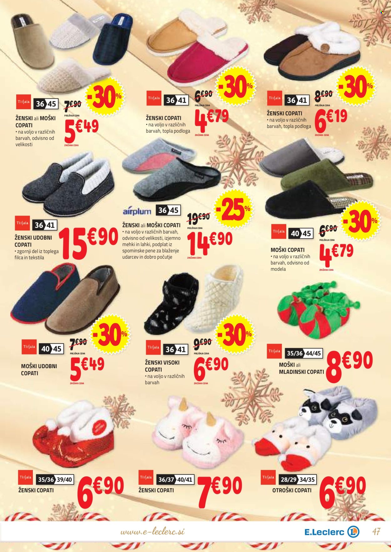 E.Leclerc katalog - 11.12.2024 - 21.12.2024. Stran 47