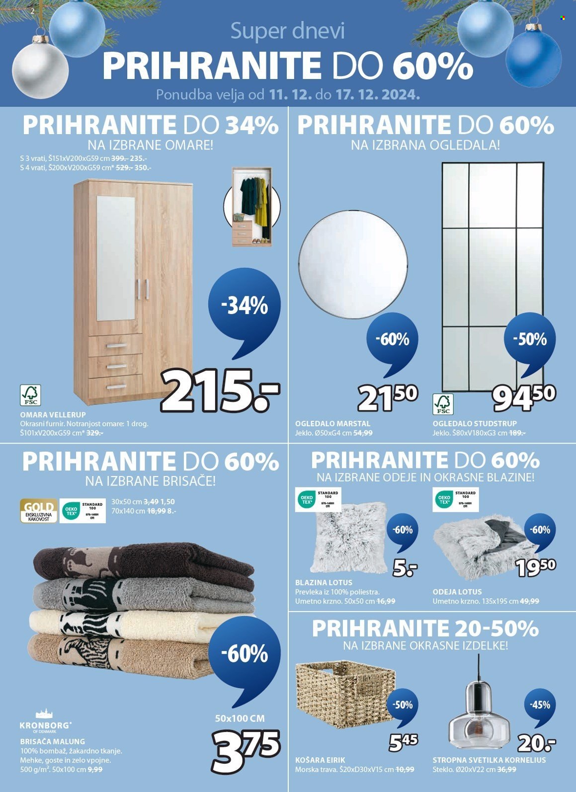 JYSK katalog - 11.12.2024 - 31.12.2024. Stran 3