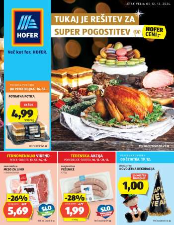 Hofer katalog - 12.12.2024 - 21.12.2024.