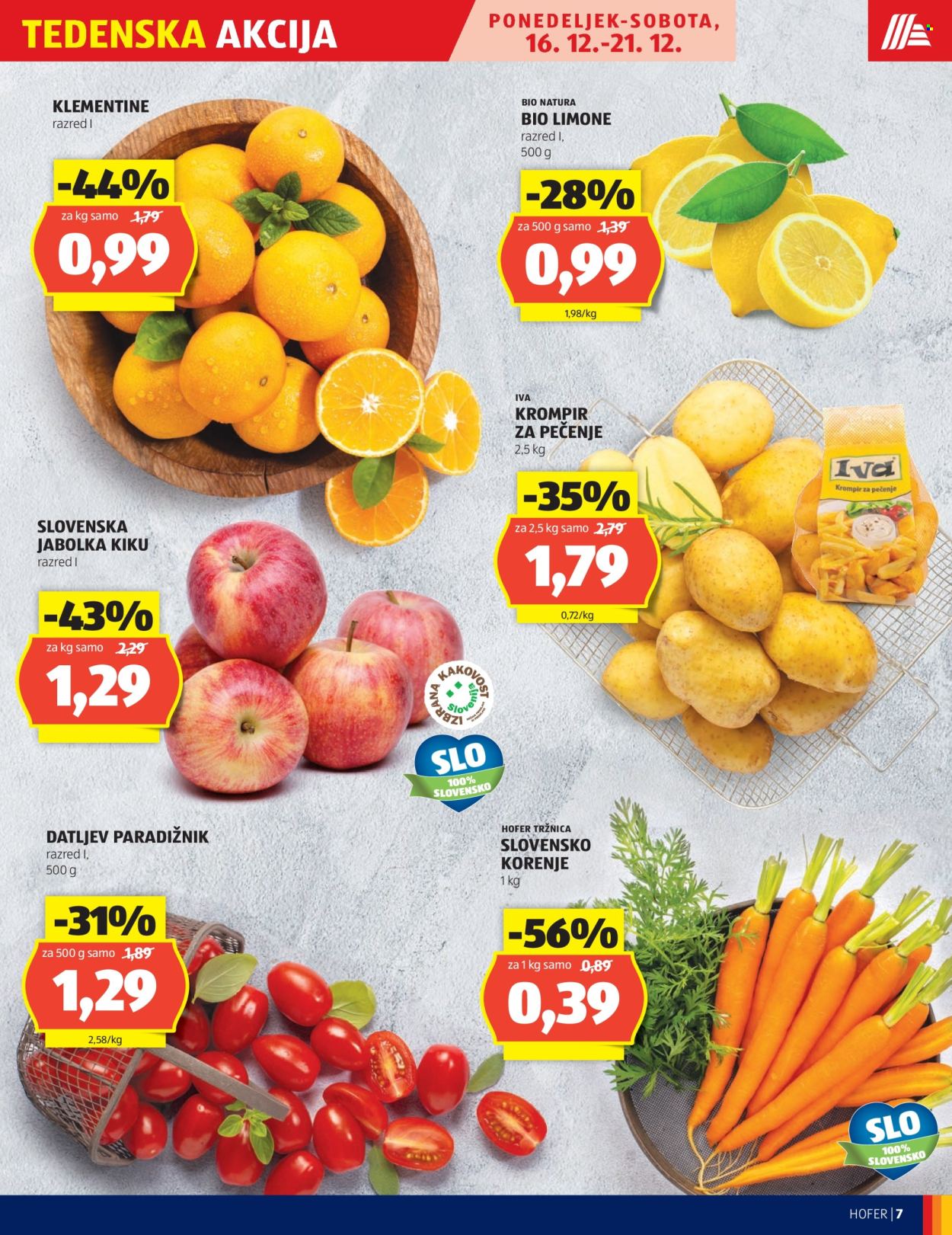 Hofer katalog - 12.12.2024 - 21.12.2024. Stran 7