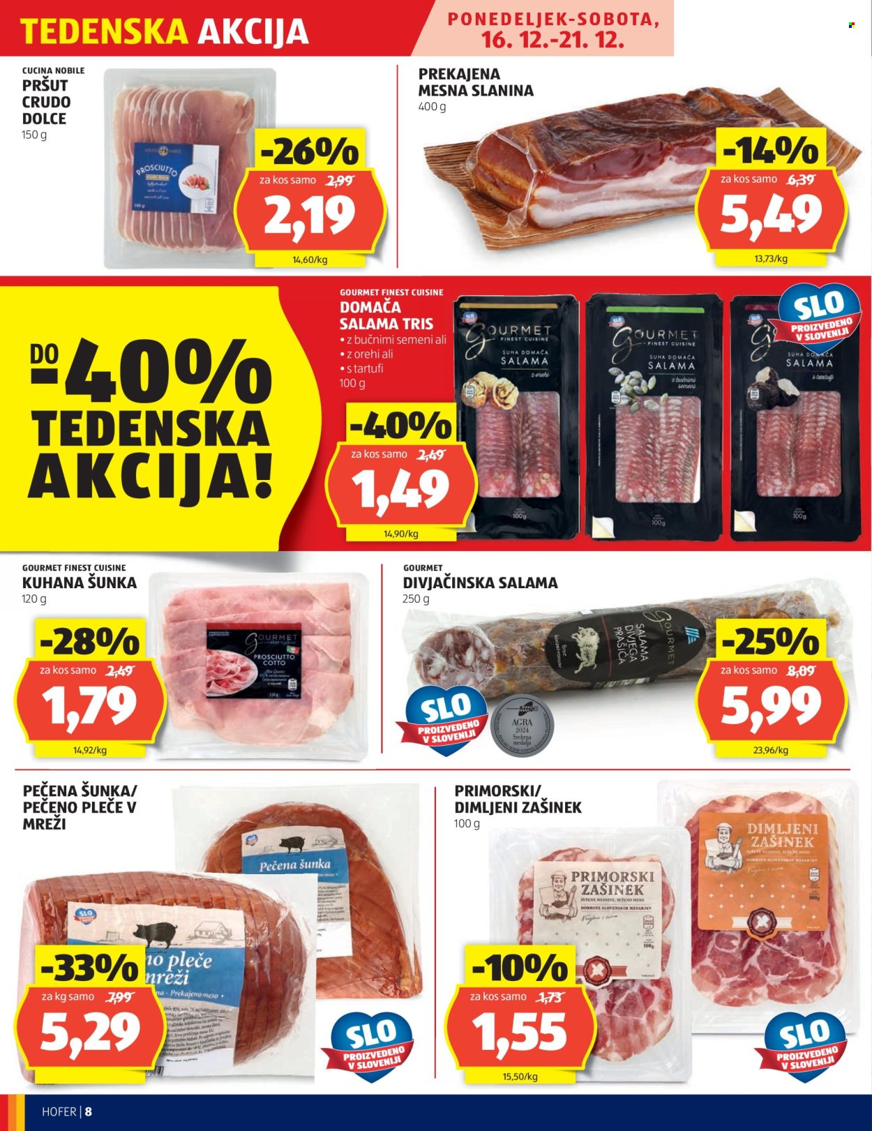 Hofer katalog - 12.12.2024 - 21.12.2024. Stran 8