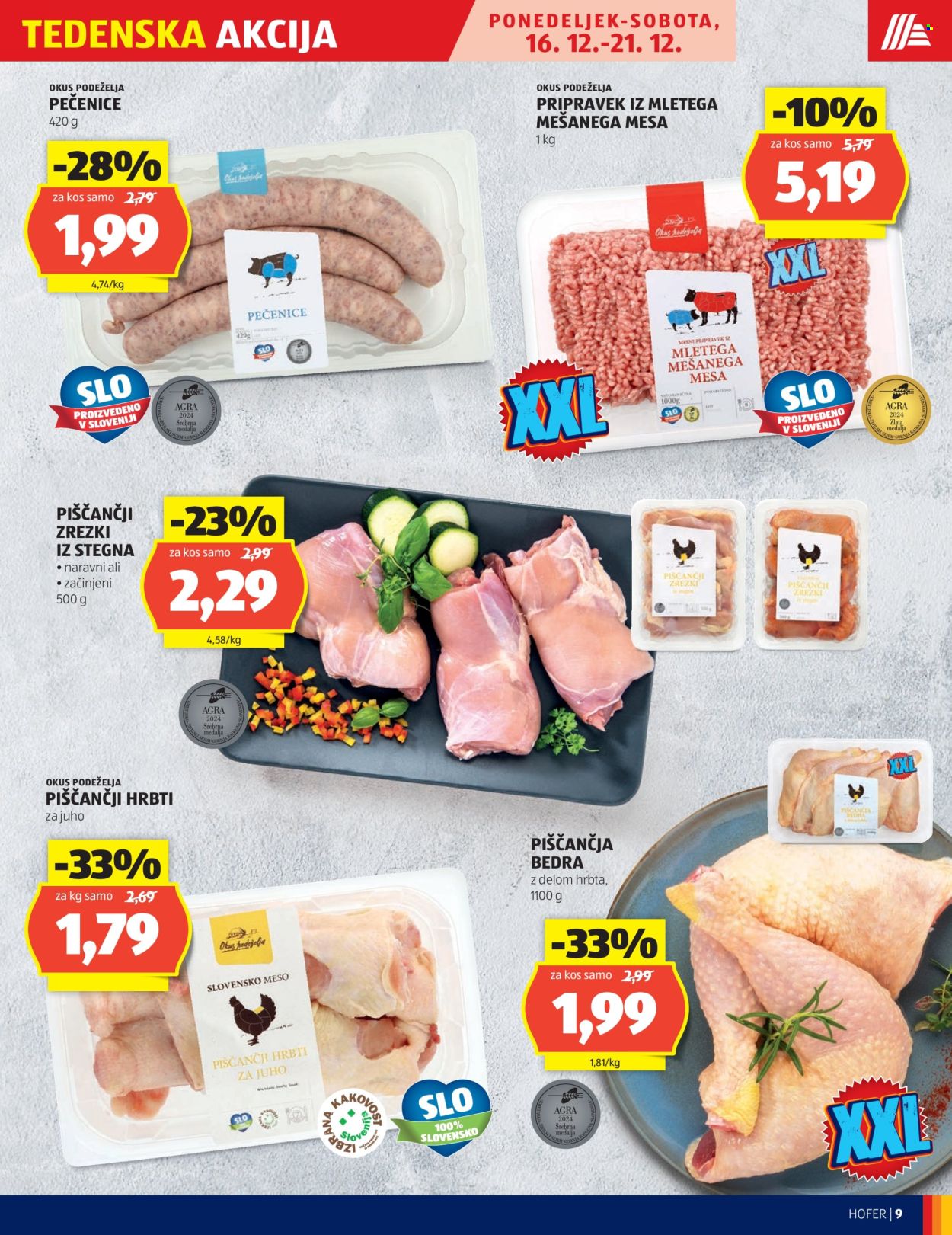 Hofer katalog - 12.12.2024 - 21.12.2024. Stran 9