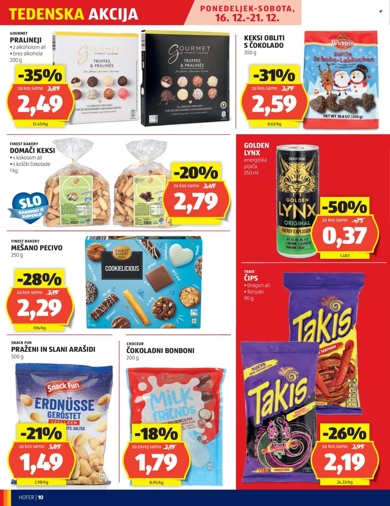 Hofer katalog - 12.12.2024 - 21.12.2024. Stran 10