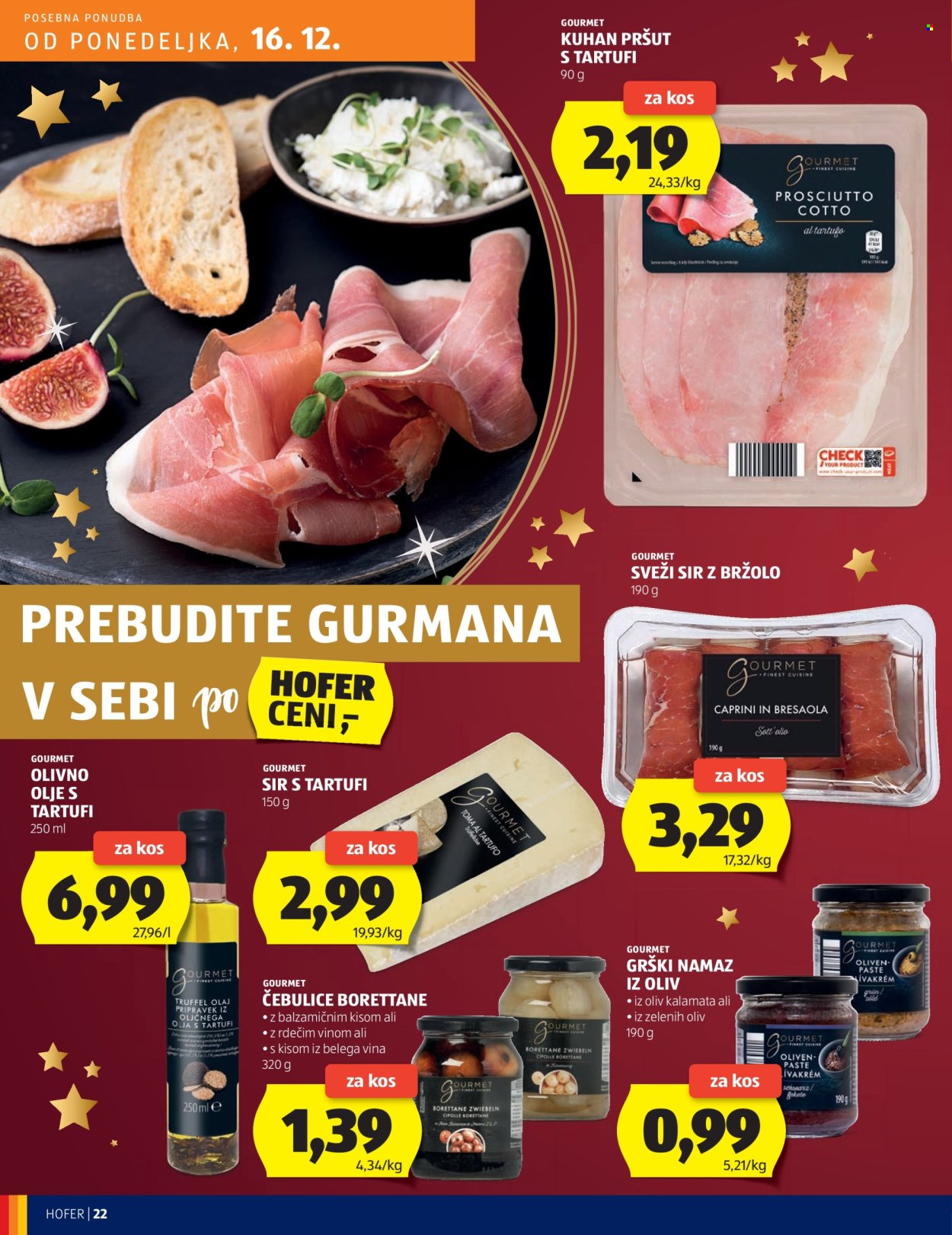 Hofer katalog - 12.12.2024 - 21.12.2024. Stran 22